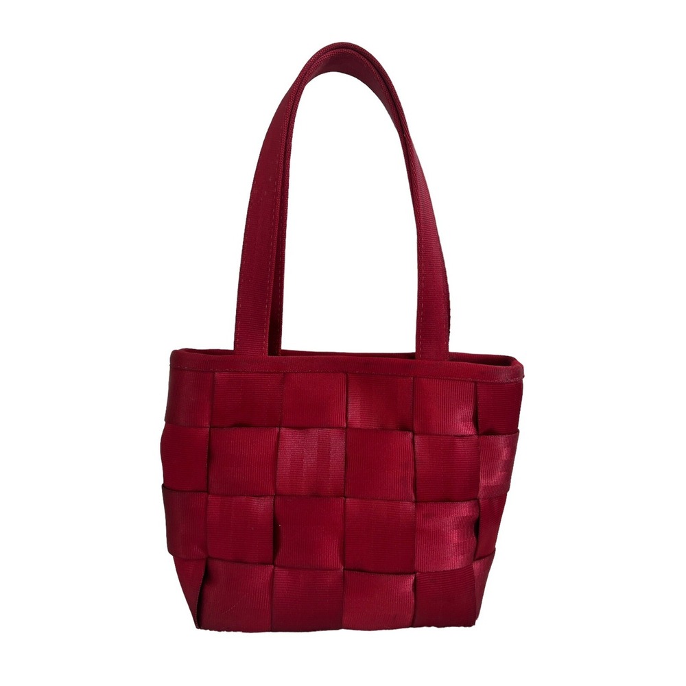 Seatbeltbag Burgundy Woven Tote Bag Small‎